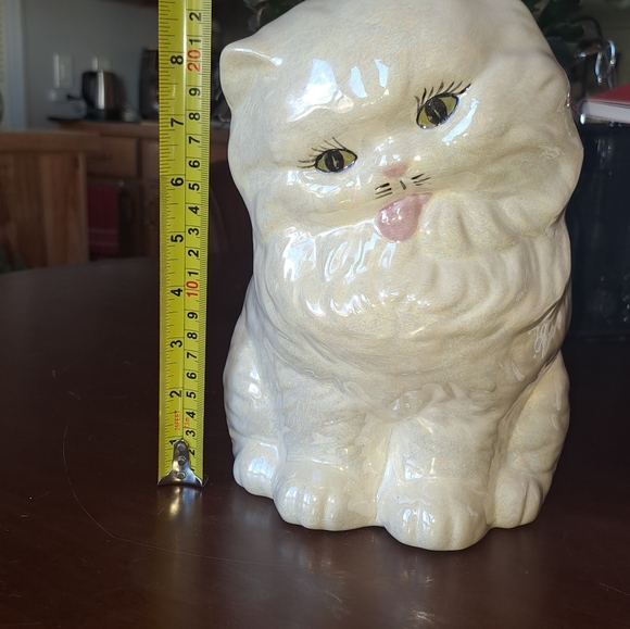 Vintage 1970s Persian Ceramic Cat - Picture 2 of 13